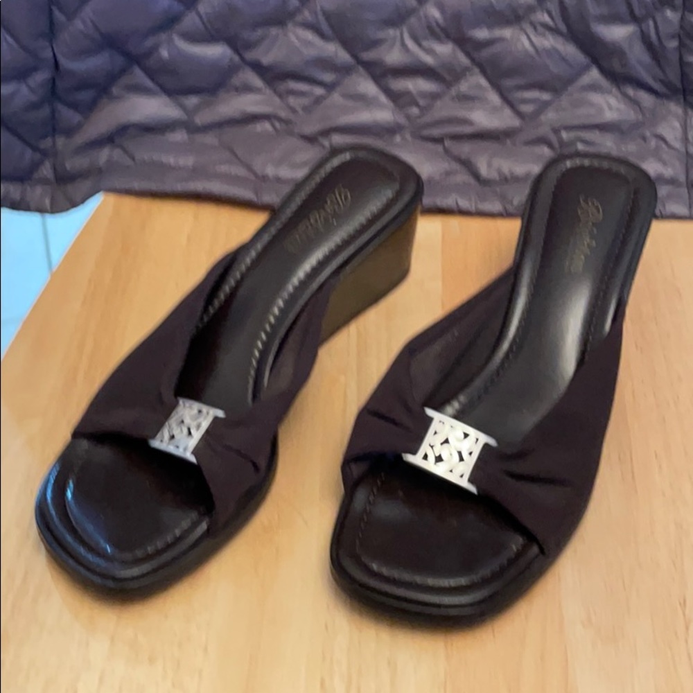 Brighton “Isabel” brown wedge sandals - Picture 2 of 7